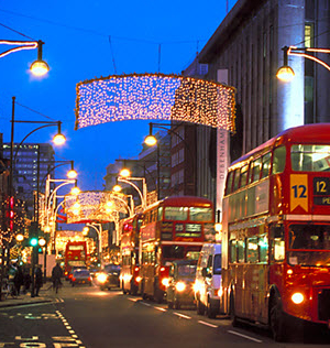 Londres, shopping et illuminations de Noël